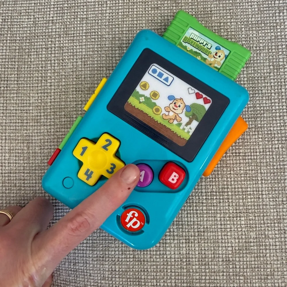 Fisher-Price lil gamer Learning Game educational baby toy Nintendo baby